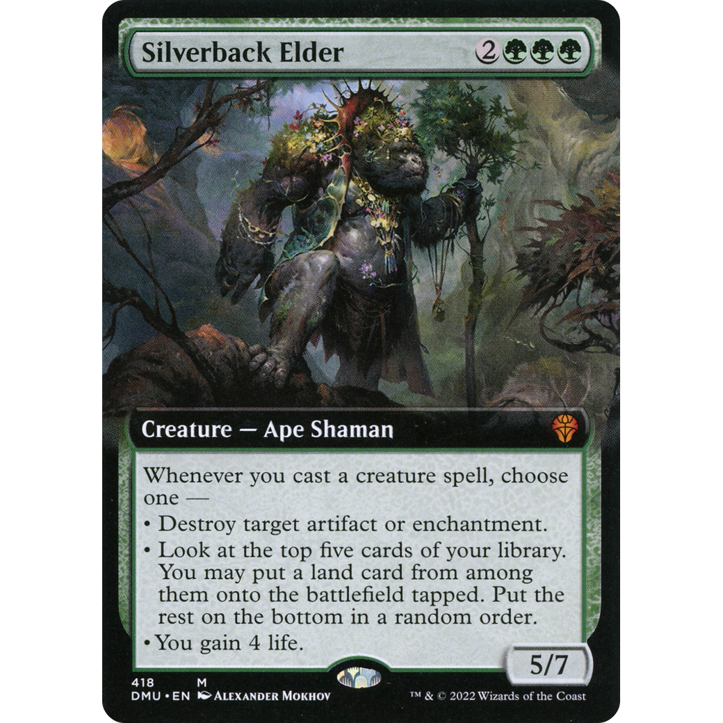 Silverback Elder (Extended Art) (DMU-418) - Dominaria United: (Extended Art)