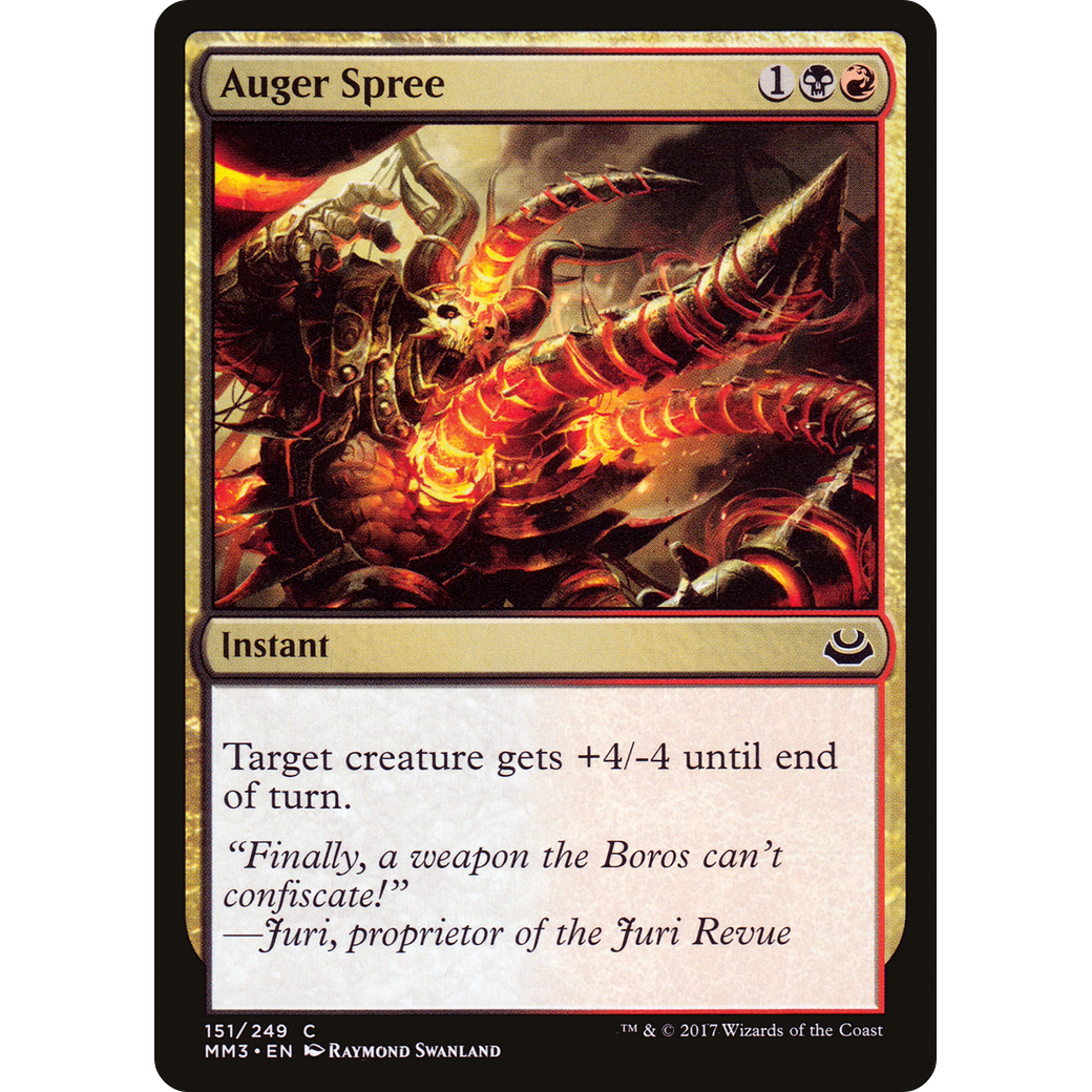 Auger Spree (MM3-151) - Modern Masters 2017
