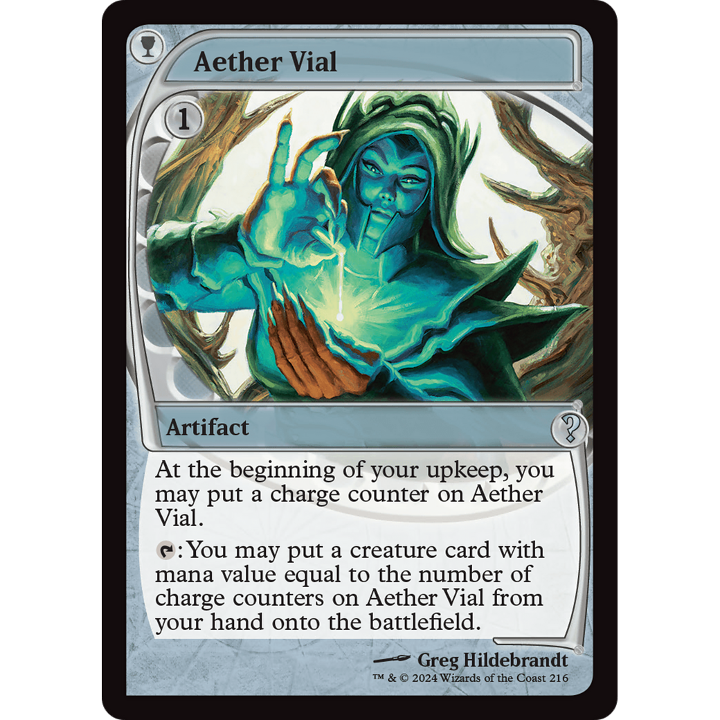 Aether Vial (Future Sight) (MB2-216) - Mystery Booster 2