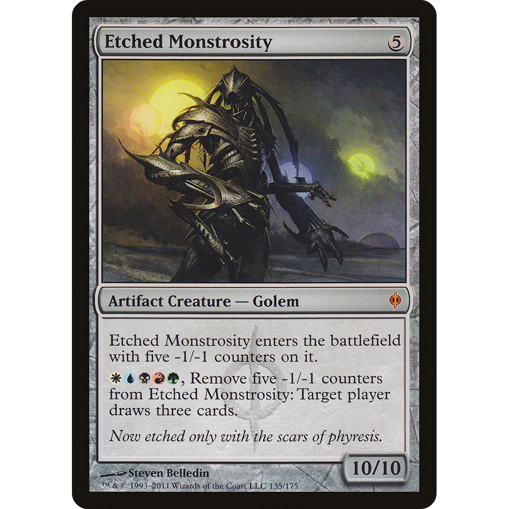 Etched Monstrosity (NPH-135) - New Phyrexia