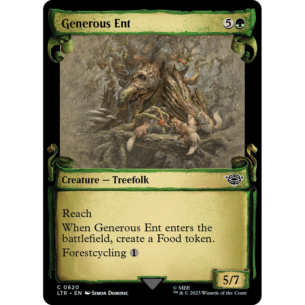 Generous Ent (LTR-620) - The Lord of the Rings: Tales of Middle-earth: (Showcase)
