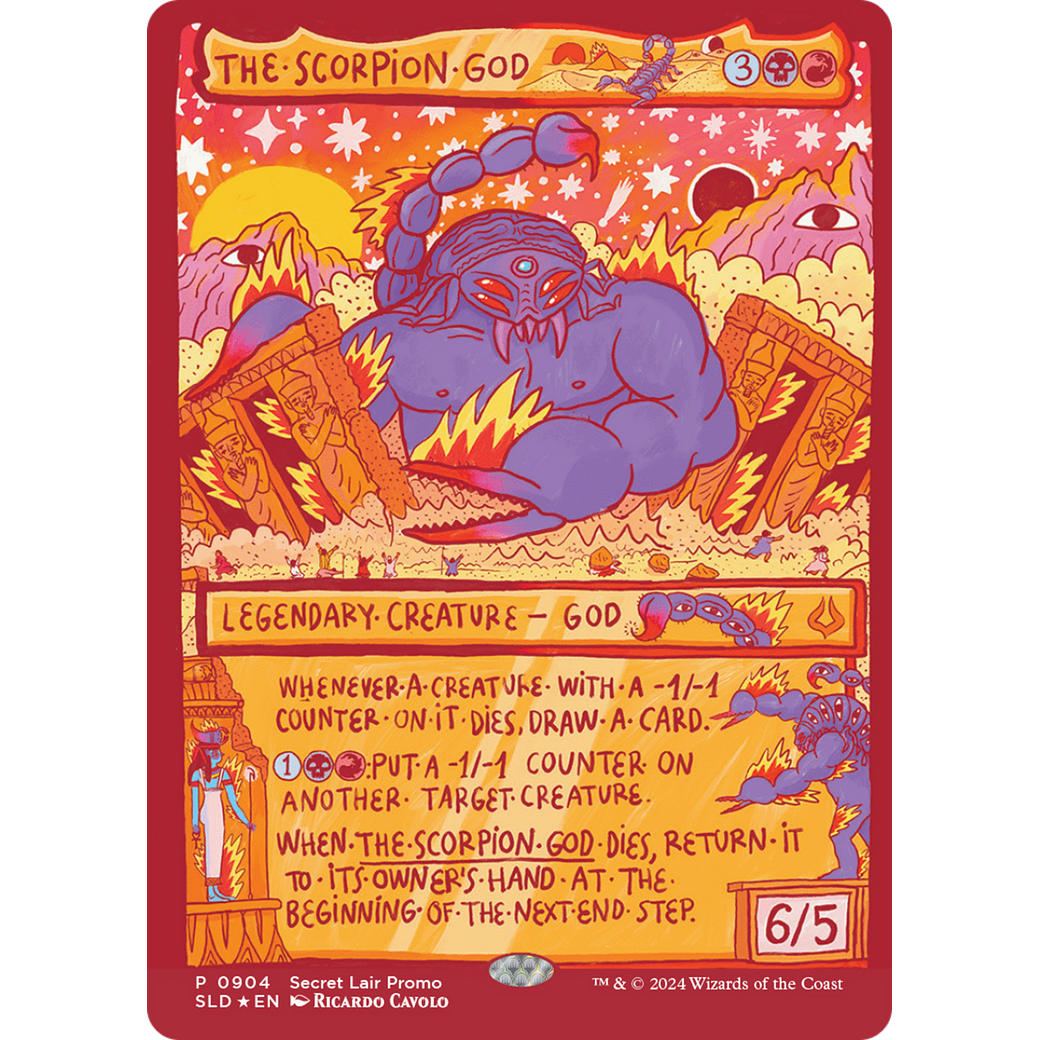 The Scorpion God (SLD-904) - Secret Lair Drop Foil