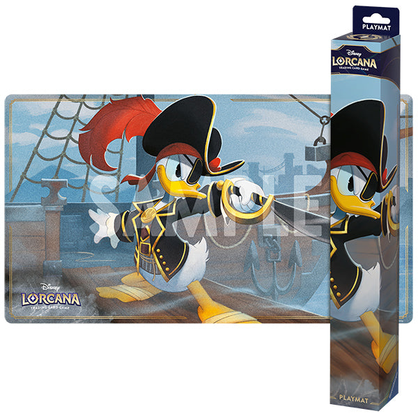 Disney Lorcana: Azurite Sea - Donald Duck, Buccaneer Playmat (Pre-Order Expected Release 11/25/24)