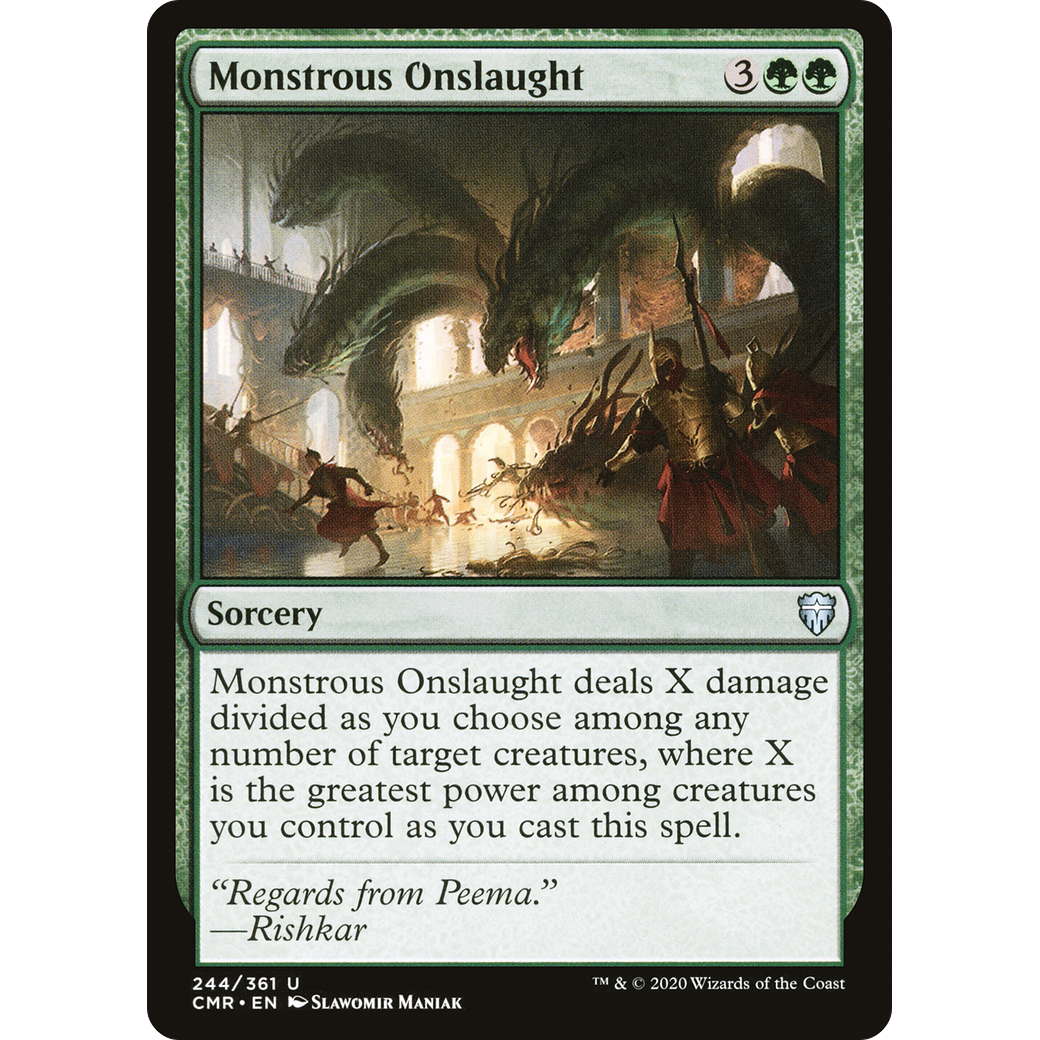 Monstrous Onslaught (CMR-244) - Commander Legends