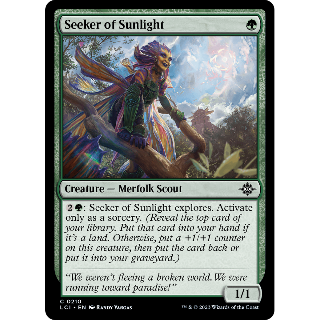 Seeker of Sunlight (LCI-210) - The Lost Caverns of Ixalan Foil