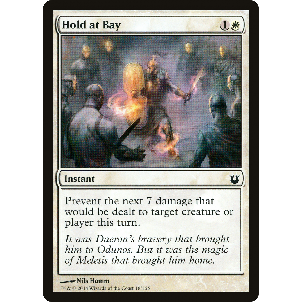 Hold at Bay (BNG-018) - Born of the Gods