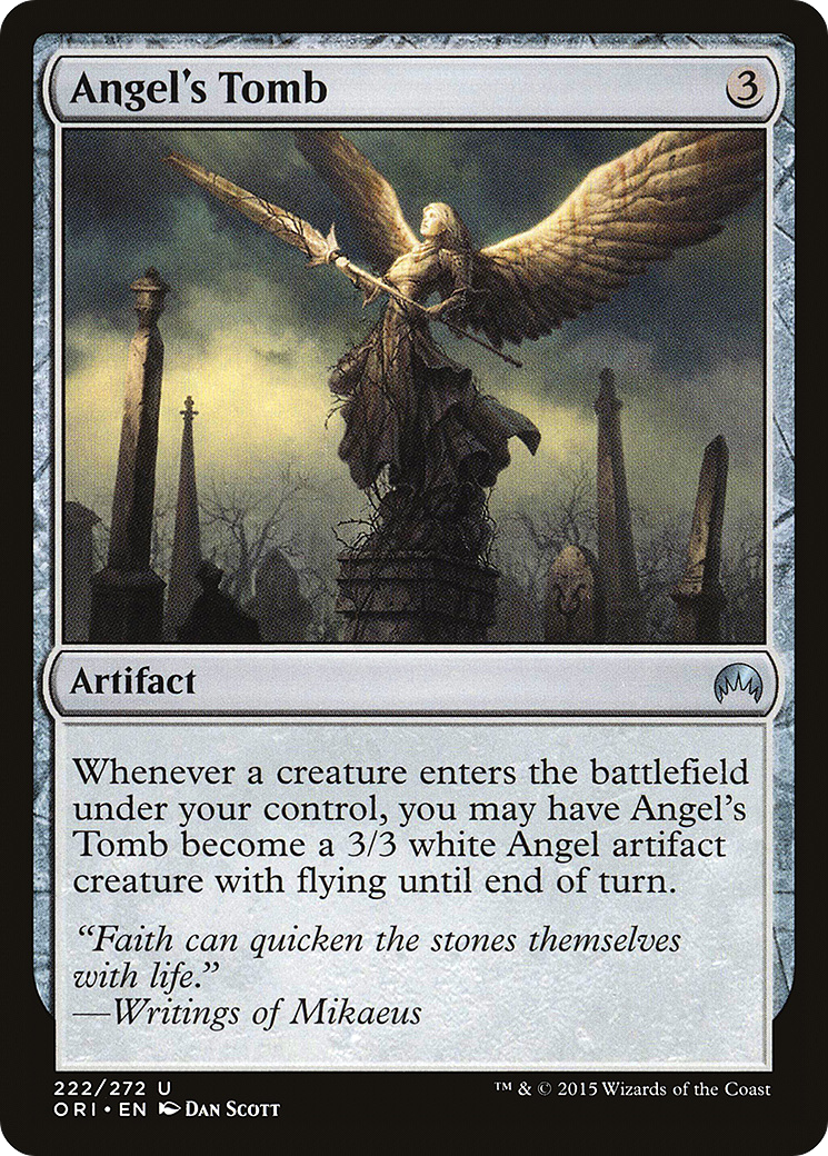 Angel's Tomb (ORI-222) - Magic Origins Foil