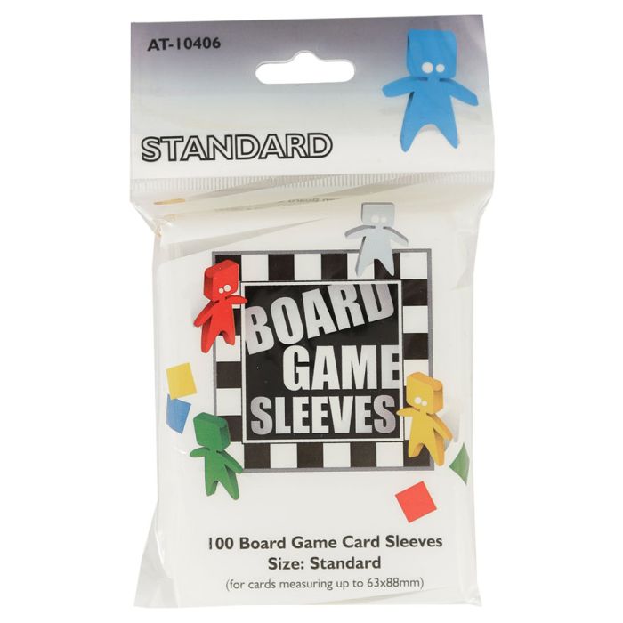 Board Game Sleeves: Standard Clear 100ct