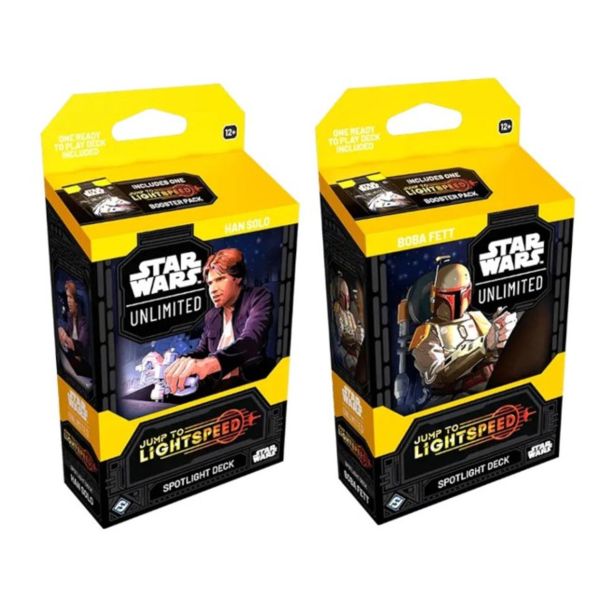 Star Wars Unlimited: Jump to Lightspeed - Spotlight Deck Set of 2 (Pre-Order Expected Release 3/14/2025)