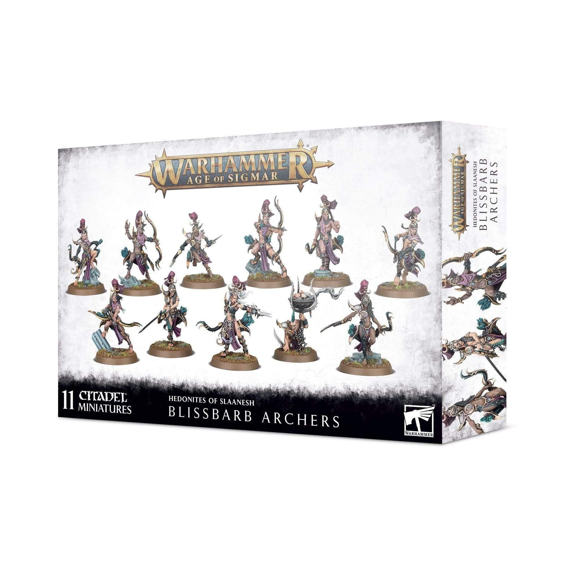 Warhammer Age of Sigmar: Hedonites of Slaanesh: Blissbarb Archers [83-83]