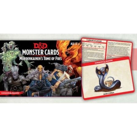 Dungeons and Dragons: Monster Cards: Mordenkainen's Tome of Foes Deck