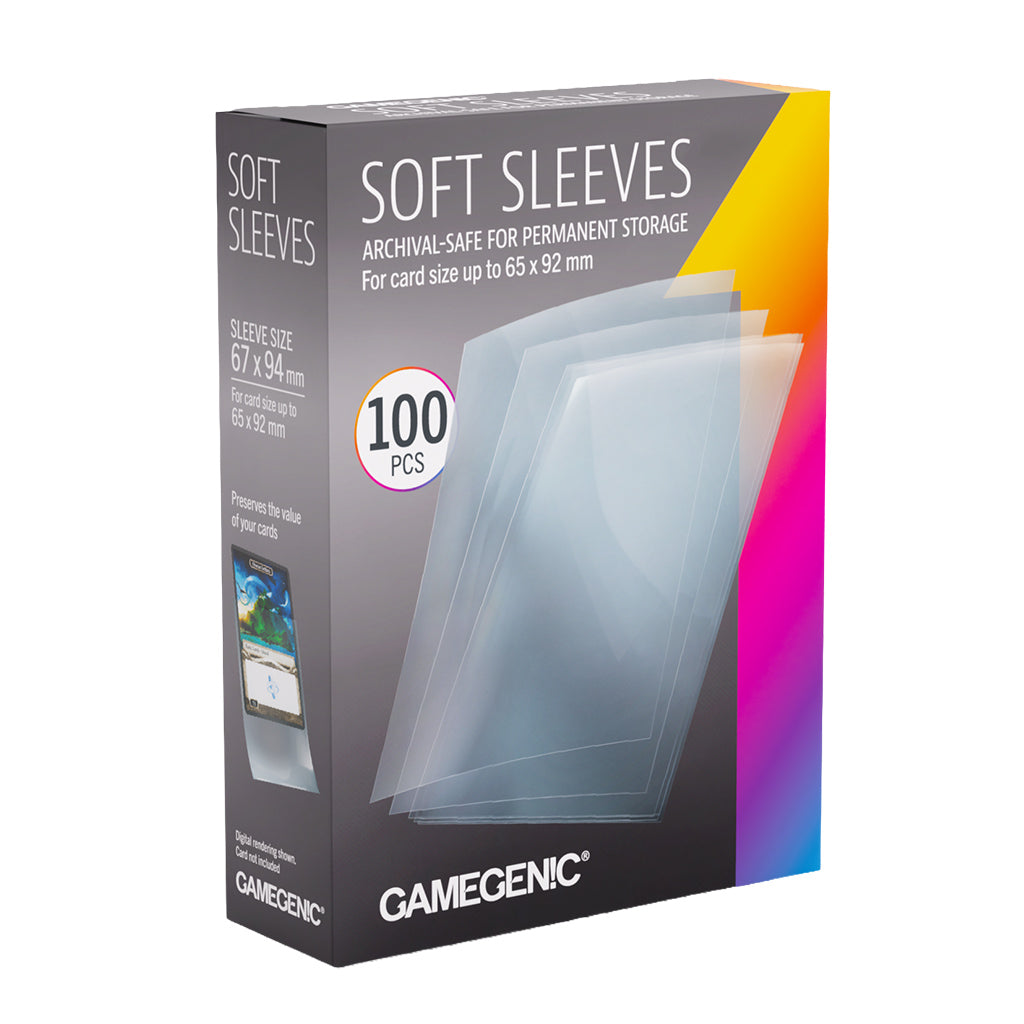 Gamegenic: Soft Sleeves 100ct 67 X 94mm