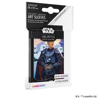 Star Wars Unlimited: Art Sleeves - Moff Gideon (Pre-Order) (Release 7/12/24)