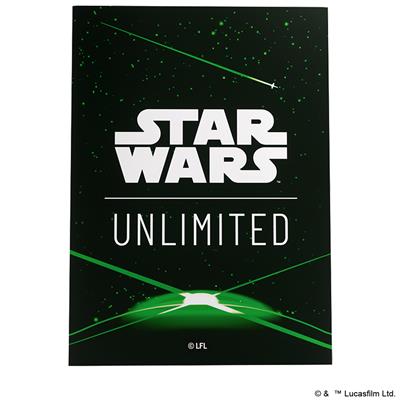 Star Wars Unlimited: Art Sleeves - Green Card Back