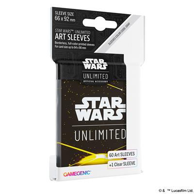 Star Wars Unlimited: Art Sleeves - Yellow Card Back