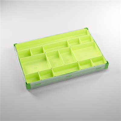 Gamegenic Token Silo XL Convertible Tray - Green/Lime