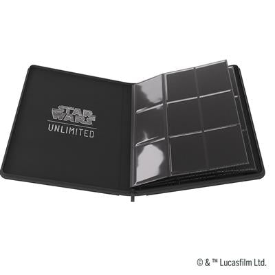 Star Wars: Unlimited - Black Zip-Up 18-Pocket Album (Pre-Order Expected Release 03/14/2025)