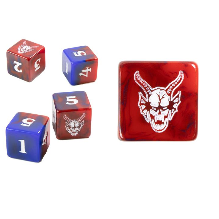 Stranger Things: Hellfire Club D6 Dice Set (Pre-Order Expected Release: 10/31/2025)