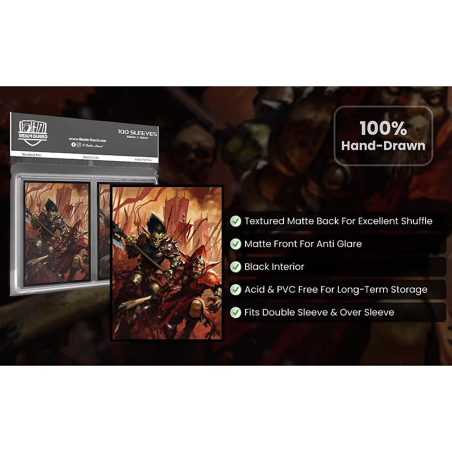 Realm Guard: Art Sleeves - Goblin Army