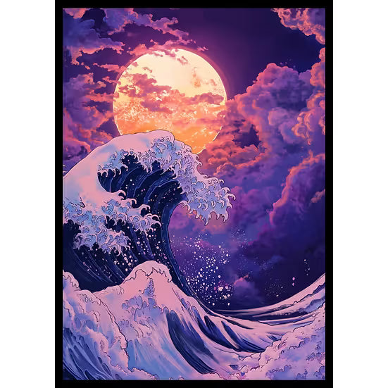 Realm Guard: Art Sleeves - Great Purple Wave