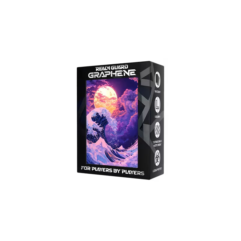 Realm Guard: Graphene Art Sleeves - Great Purple Wave
