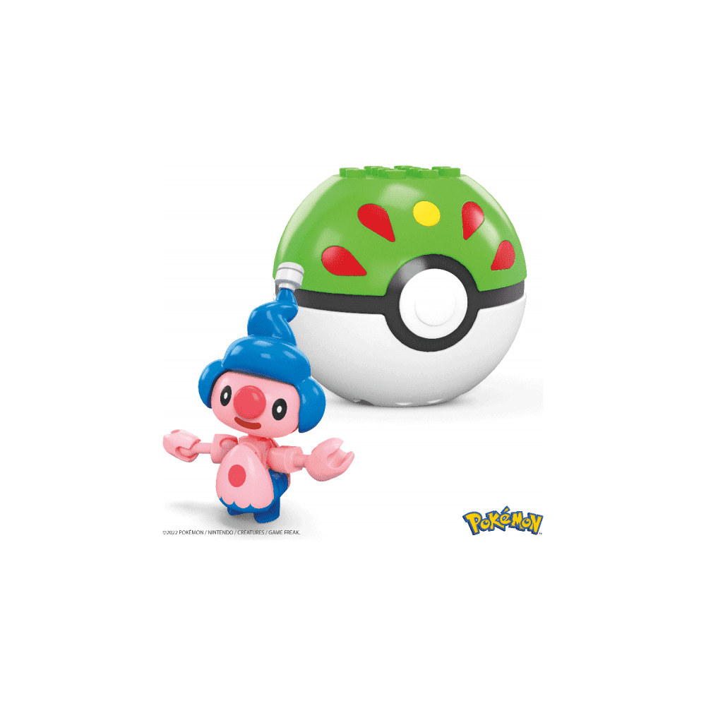 Mime JR - Mega Construx Pokemon Pokeball Series