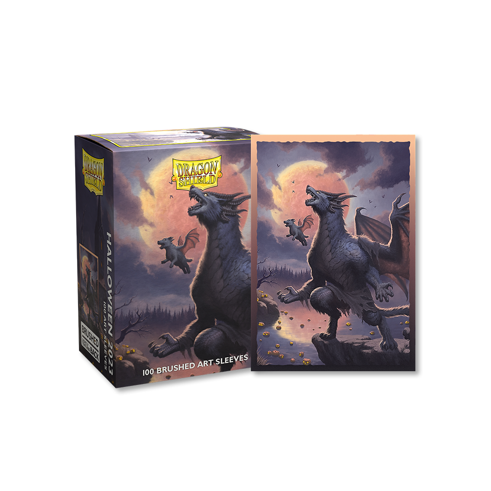 Dragon Shield 100ct Brushed Art Sleeves: Halloween 2023