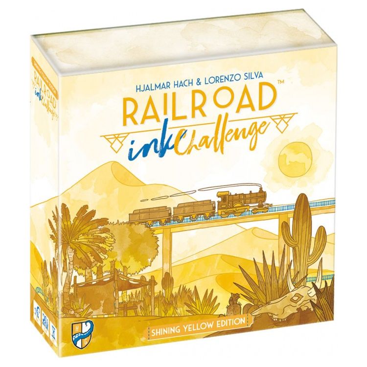 Railroad Ink: Challenge - Shining Yellow