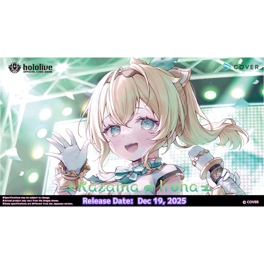 hololive OCG: Kazama Iroha (Green) Start Deck [SD06] (Pre-Order Expected Release Date: 12/19/2025)