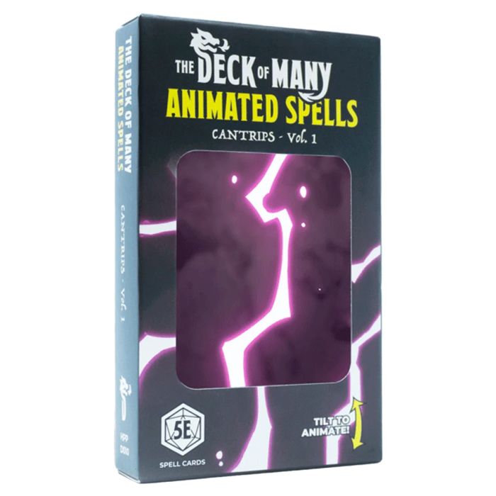 Dungeons & Dragons 5E: The Deck of Many Animated Spells - Animated Cantrips