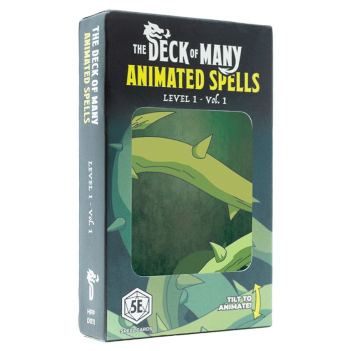 Dungeons & Dragons 5E: The Deck of Many Animated Spells - Level 1 Volume 1