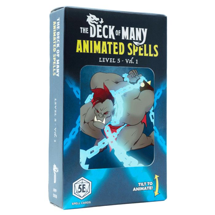 Dungeons & Dragons 5E: The Deck of Many Animated Spells - Level 5 Volume 1