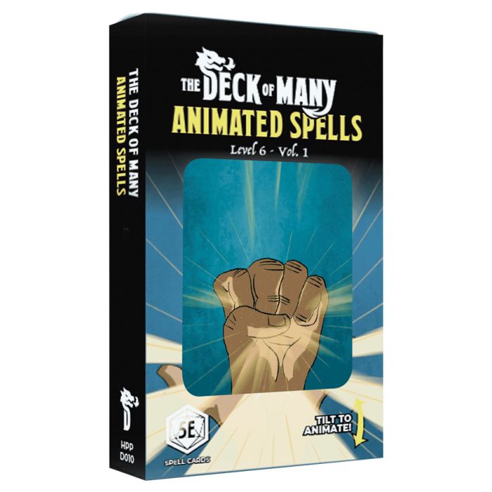 Dungeons & Dragons 5E: The Deck of Many Animated Spells - Level 6 Volume 1