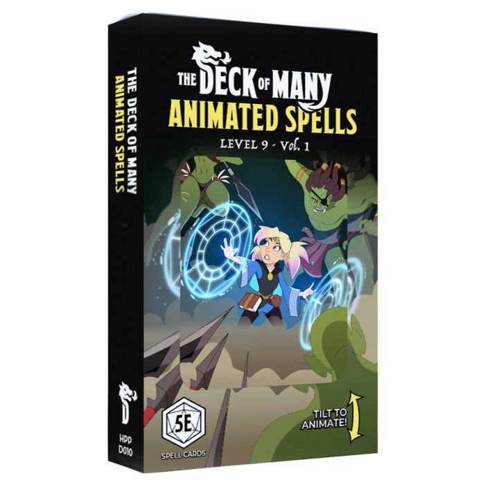 Dungeons & Dragons 5E: The Deck of Many Animated Spells - Level 9 Volume 1