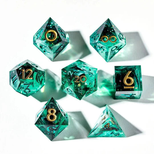 Hydra's Wake 7-Piece Polyhedral Dice Set (Pre-Order)