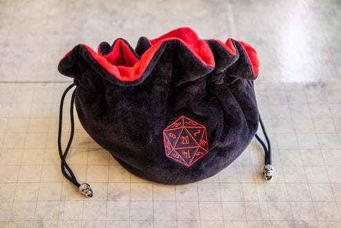 Large Dice Sack Black
