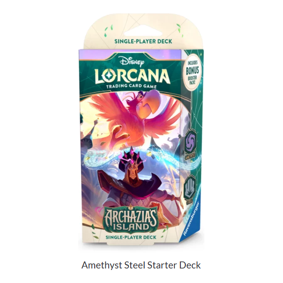 Disney Lorcana TCG: Set 7 - Archazia’s Island: Starter Deck (Pre-Order Expected Release 03/22/2025)