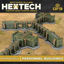 Battlefield in a Box: Hextech - Dropbase Delta: Personnel Buildings