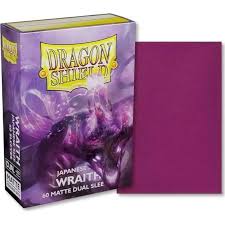 Dragon Shield Japanese Size 60ct Dual Matte Sleeves: Wraith