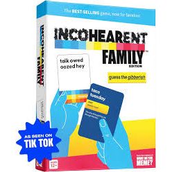 Incohearent - Family Edition - Ultimate Guess the Gibberish Game