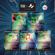 Magic the Gathering: Secret Lair x Ghostbusters: Slimer - Rainbow Foil Edition