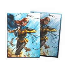 Dragon Shield 100ct Matte Art Sleeves: No. 3 Batgirl