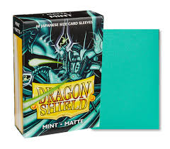 Dragon Shield Japanese Size 60ct Sleeves: Mint Matte