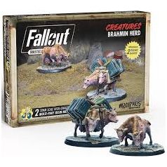 Fallout: Wasteland Warfare - Creatures: Brahmin Herd