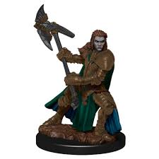 W04 Half-Orc Fighter Female Premium Miniature