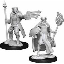 W13 Multiclass Cleric and Wizard Male Miniatures