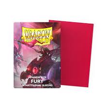 Dragon Shield Japanese Size 60ct Dual Matte Sleeves: Fury