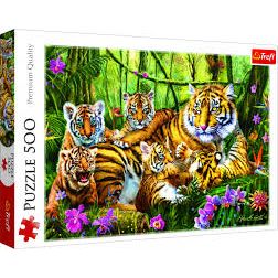 Family of Tigers 500pc Puzzle