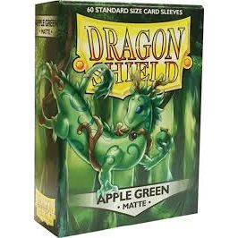 Dragon Shield: Apple Green Matte 60ct Standard Size Sleeves