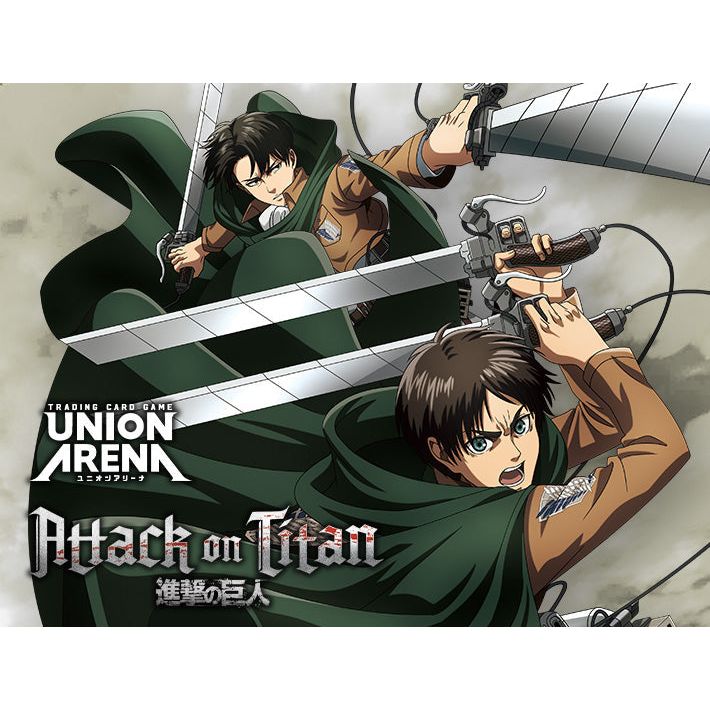Union Arena TCG: Attack on Titan Booster Box [UE10BT] (Pre-Order Expected Release 08/29/2025)